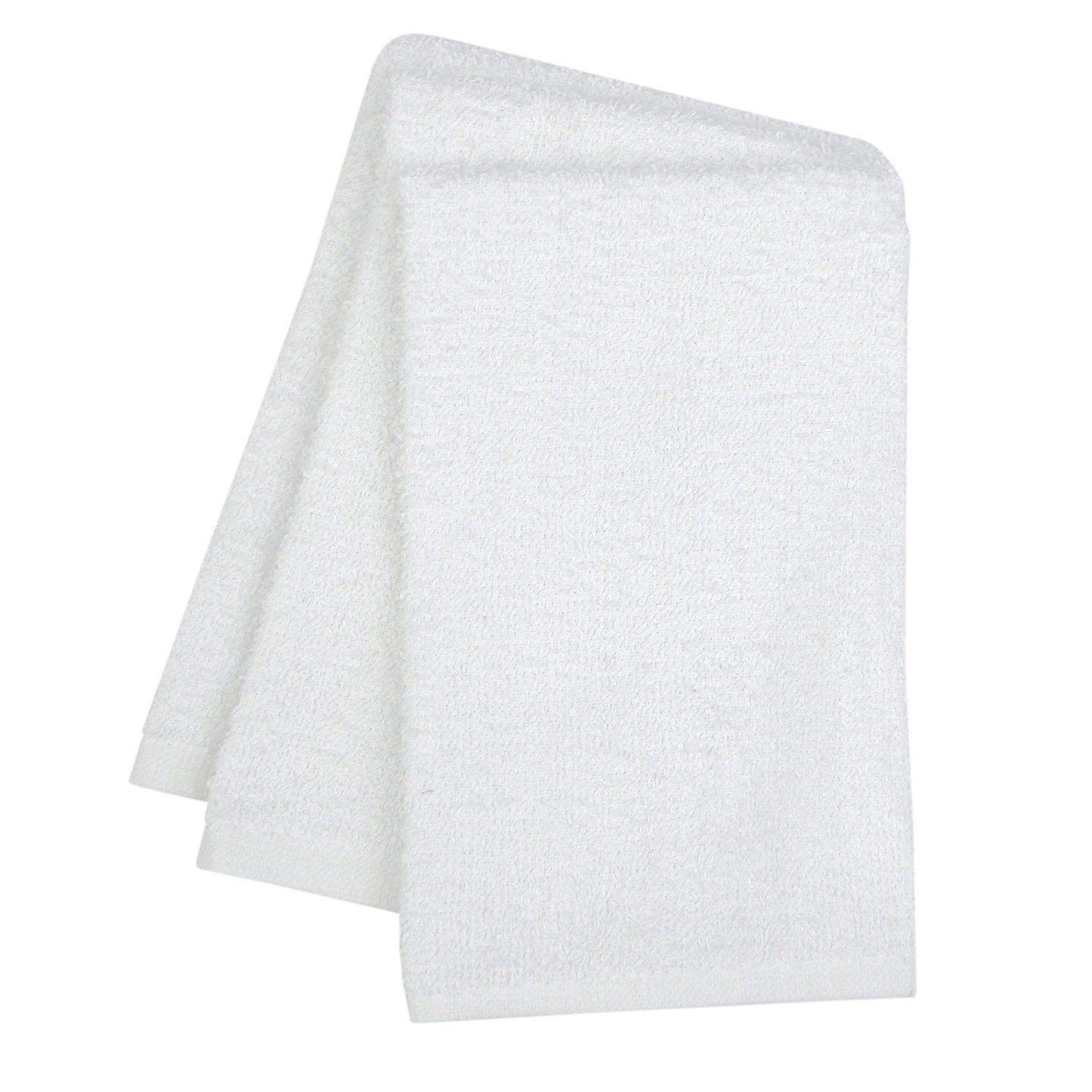 Terry Bar Mop Towel, 16x19 inch, White