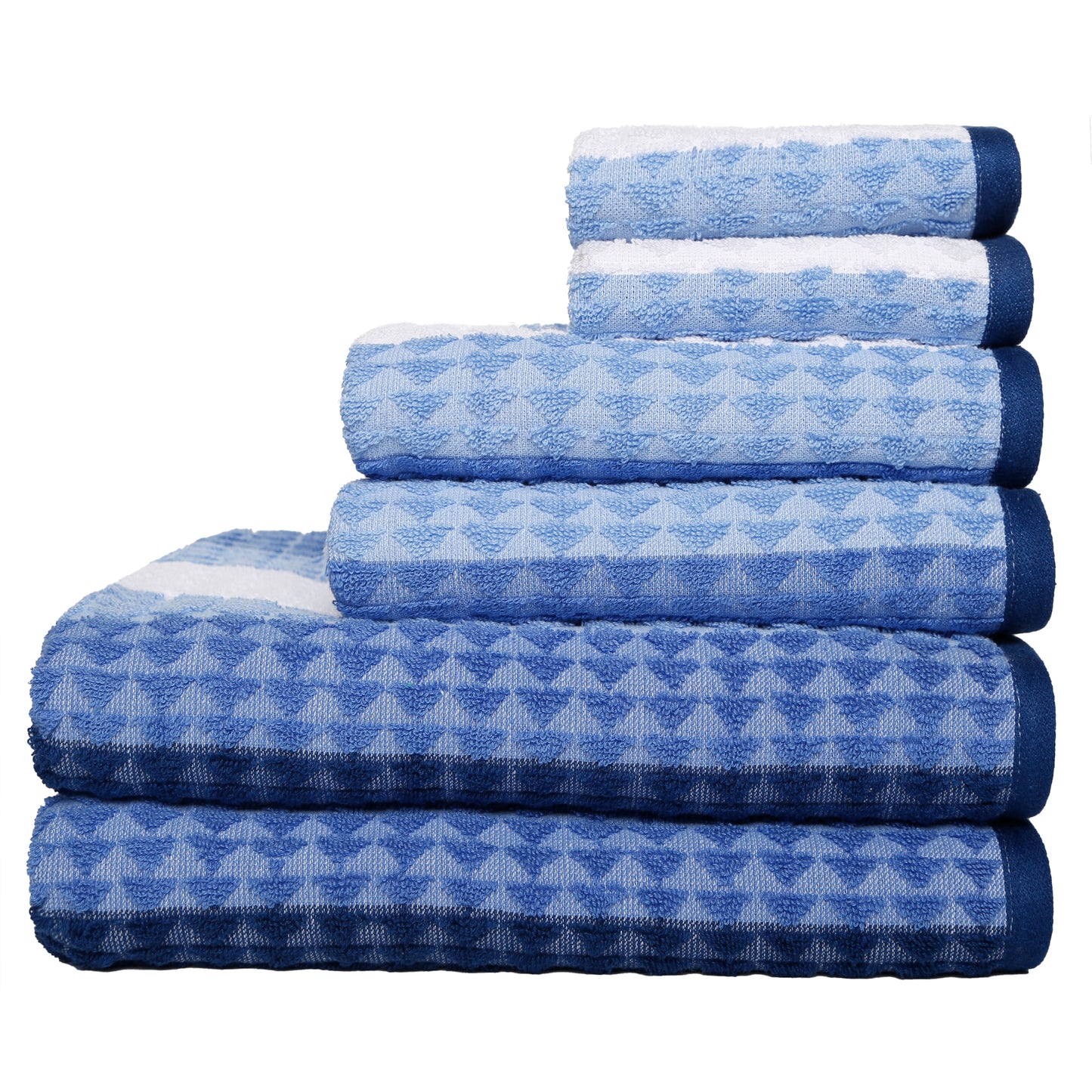 Brayson Stripe Towel Set, 6 Piece