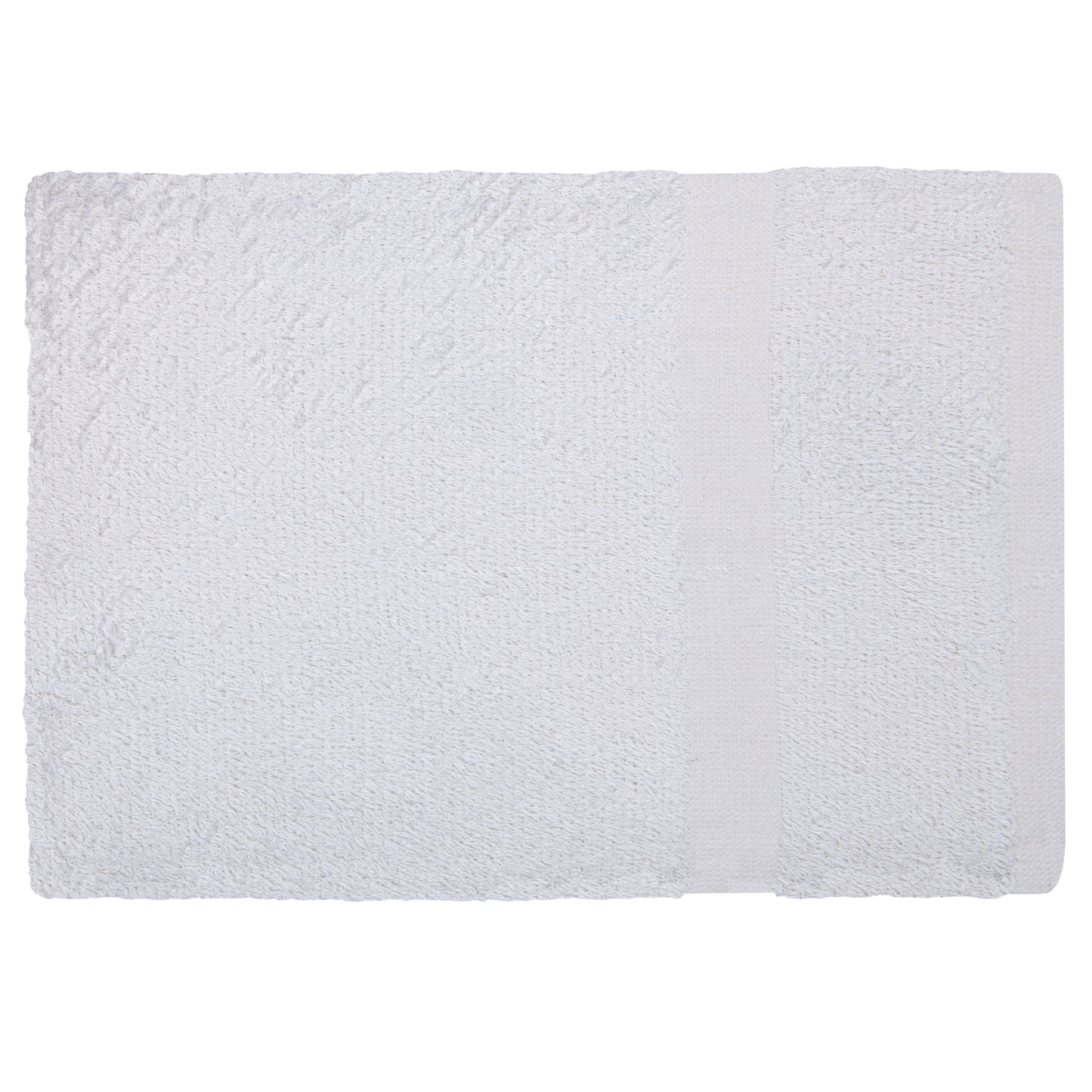 Premium Bath Towel, 22x44 inch, Single Cam, 16 Single Pile, White