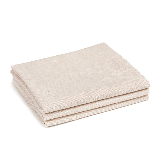 Shop Towel, 18x18 inch, Unbleached