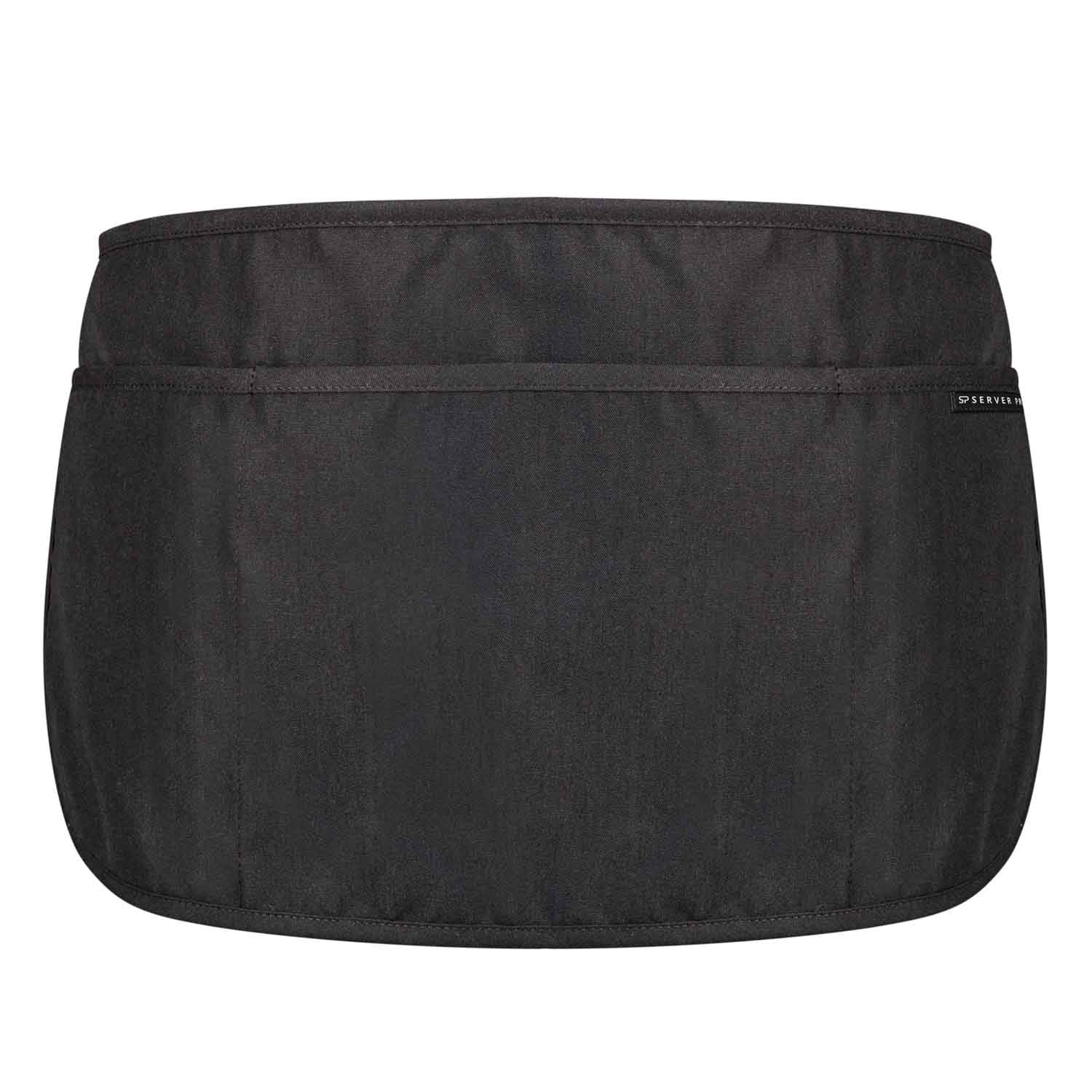 American Dawn | Black Apron With 2 Pockets And 2 Dividers