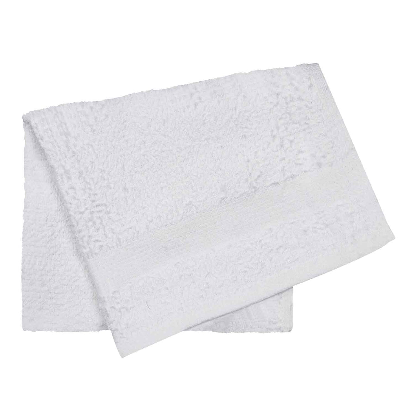 American Dawn | 16X27 Inch Premium White Healthcare Towel | Hand Towel With Single Cam 