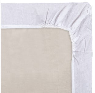 American Dawn | Fitted Queen Villa Park White Hotel Sheet| Hospitality Sheet 