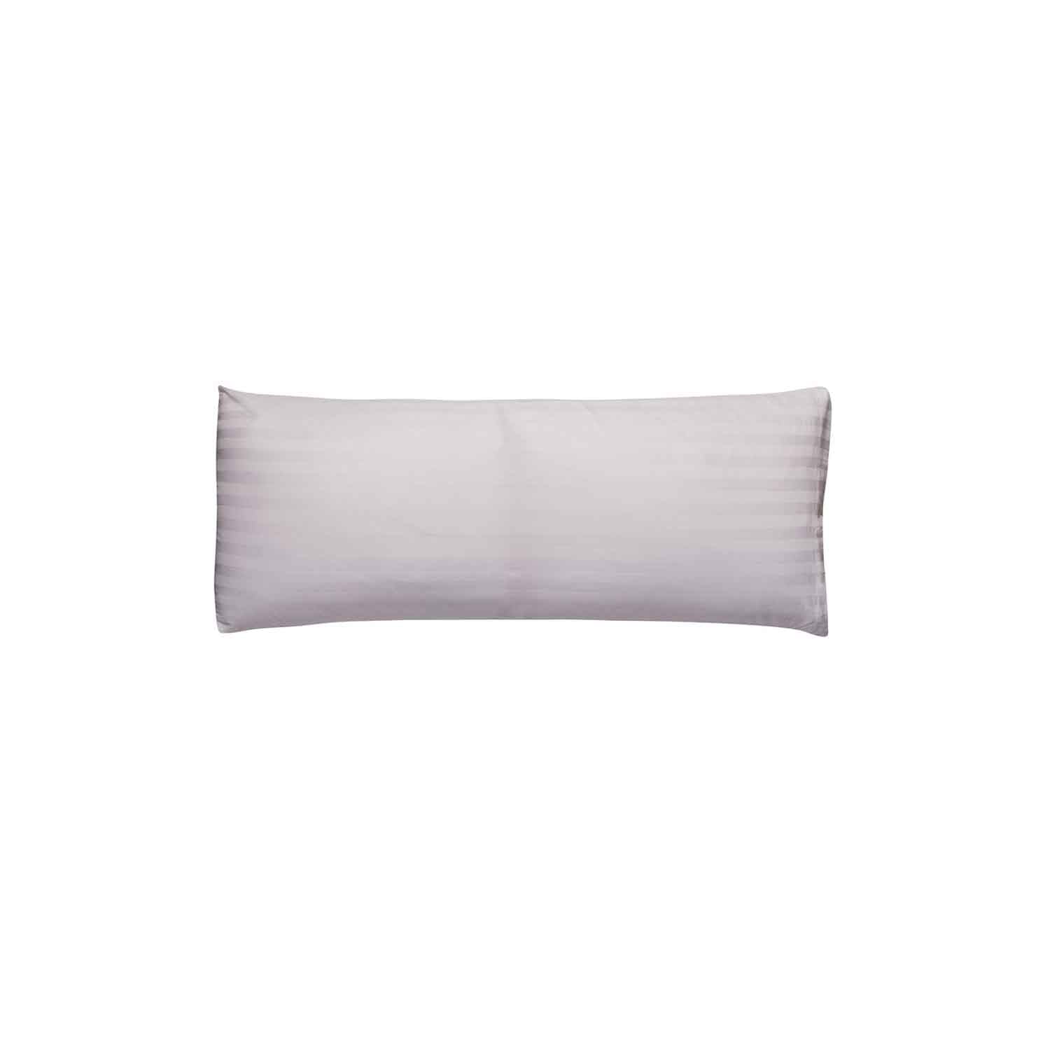 American Dawn |  King Marbella White With Vertical Stripes Pillowcase 