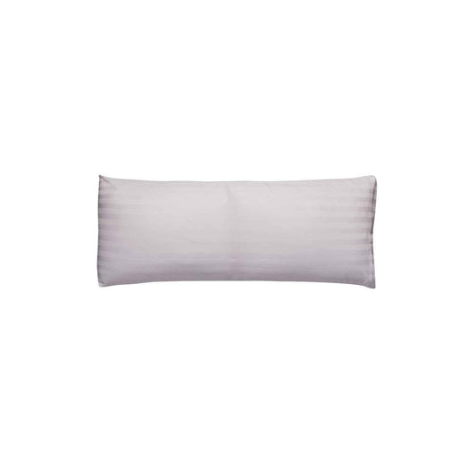 American Dawn | Standard Highland Stripe White With Horizontal Stripes Pillowcase 