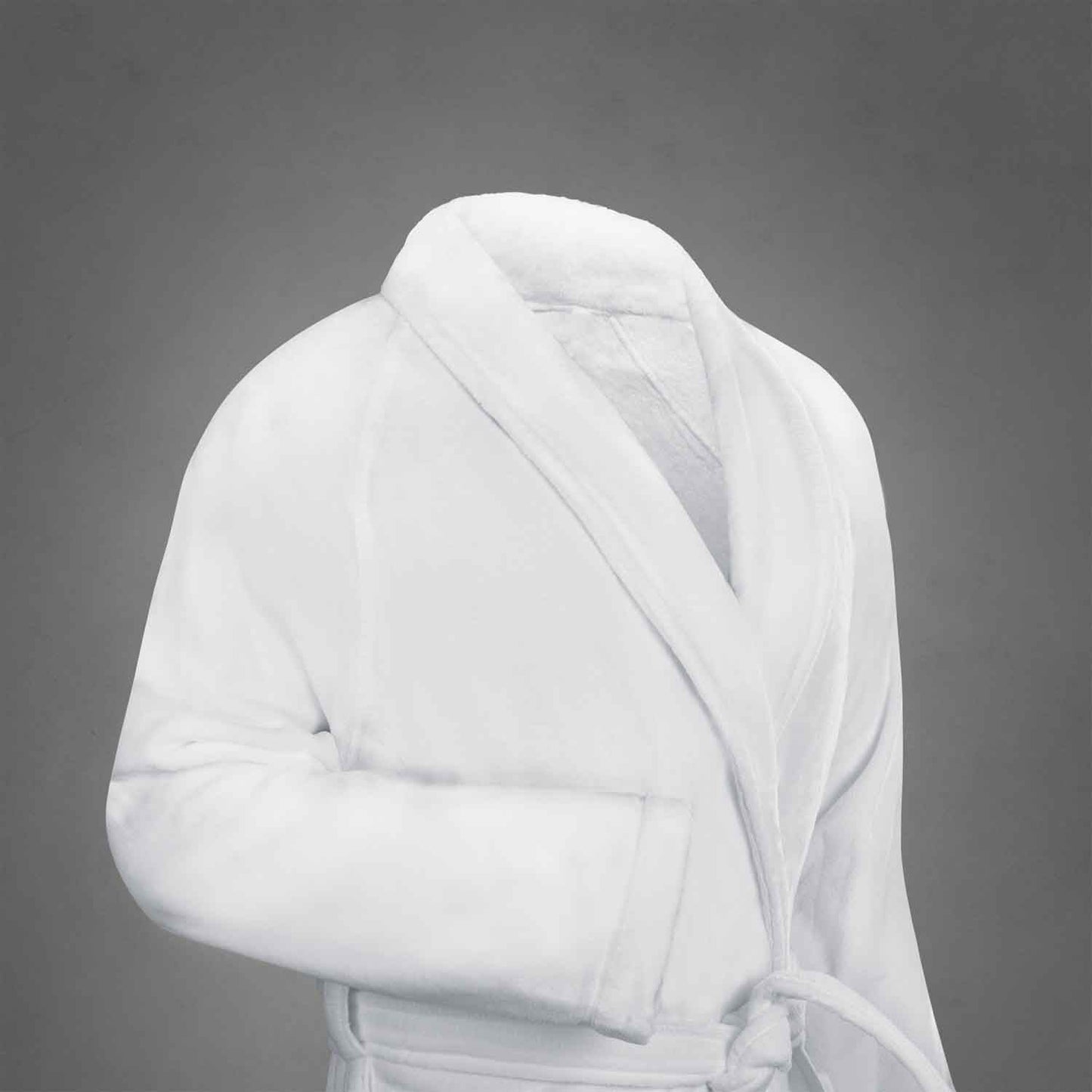 American Dawn | 63Sx50L Inch Lavina White Robe | Hospitality Robe 
