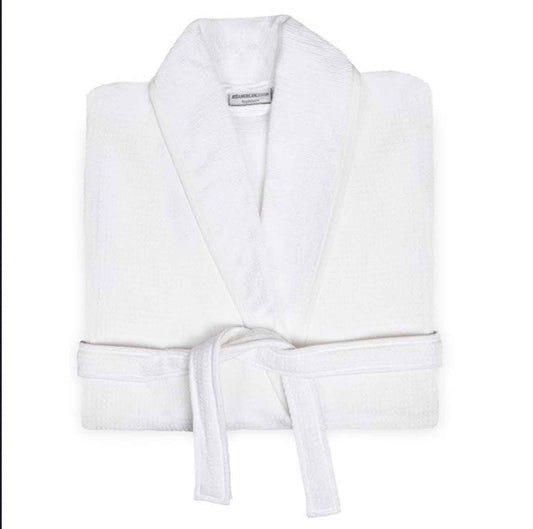 American Dawn | 68Sx50L Inch Royalston White Robe | Hospitality Robe 