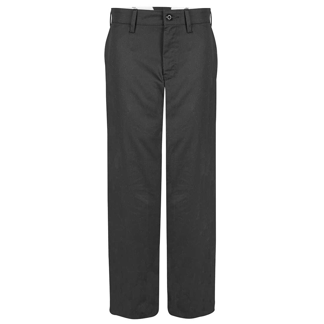 American Dawn | Black 44 Inch Work Pant With 4 Pockets And Brass Ratcheting Zipper And Buttons