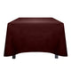 100% Spun Polyester / Dark Burgundy / 90x90 inch