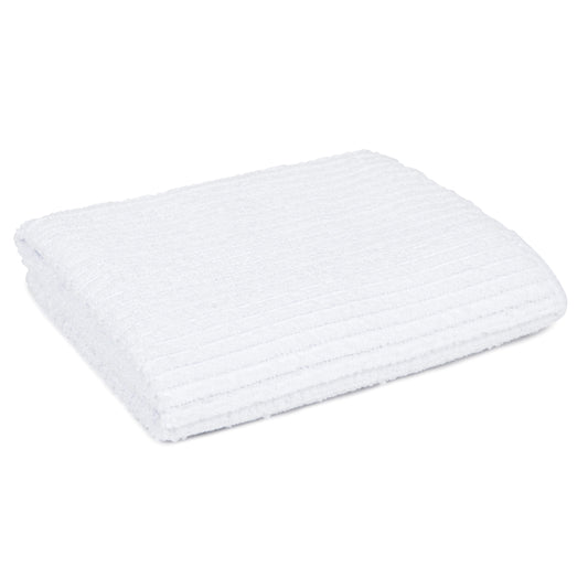 Microfiber Bar Mop Towel, 14x18 inch, White