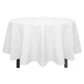 Table Cloth, 132 inch, Round, 2 Side Panels, Import