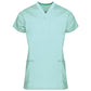 Tunic Shirt, V-Neck, Short Sleeves, 2 lower pockets, Scissor holder in right pocket, includes side vent