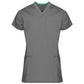 Tunic Shirt, V-Neck, Short Sleeves, 2 lower pockets, Scissor holder in right pocket, includes side vent