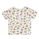 100% Polyester / Under the sea Print White / X-Small
