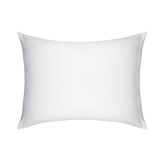 Knitted Pillowcase 19  x  26, White