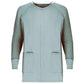 Unisex Warm Up Jacket, Metal Snap Closure, Long Set In Sleeve, Rib Cuffs, 2 Pockets
