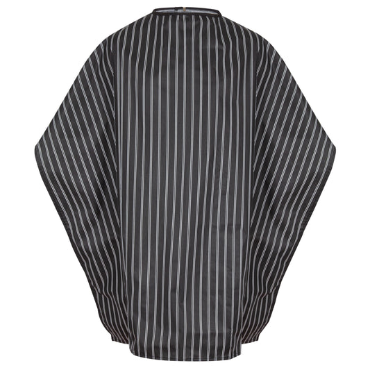 Hair/Chair Cloth, 45x50 inch, Black with White Stripe