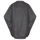 80% Polyester/ 20% Cotton / Black with White Stripe / 45 x 50 inch
