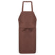 100% Polyester / Brown / 28x33 inch