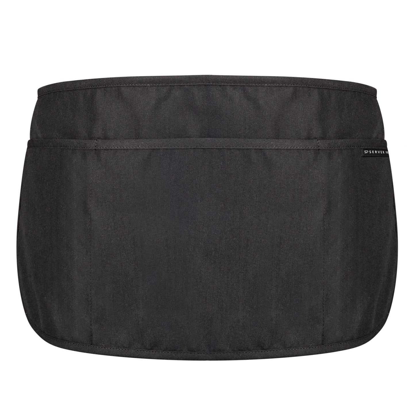 Server Pro Waist Apron, 23 x11 inch, 2 Pocket, 2 Divisions, Black