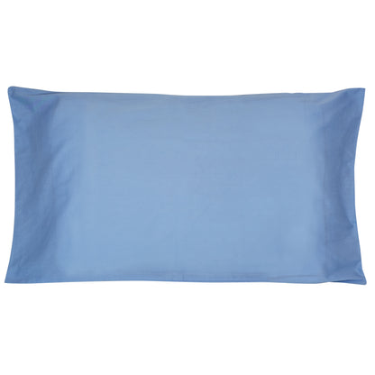 Percale T180 VAT Dyed Pillowcase, 55% Cotton/45% Polyester, Blue