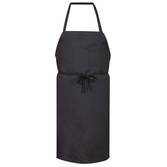 Bib Apron 28 x 33 inch, 1 Pencil Pocket with 36 inch Nylon String, Poly-Monofiliment