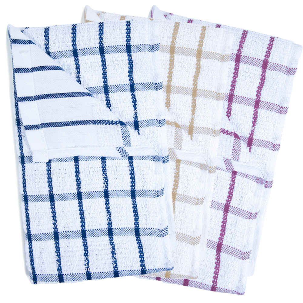 Checkered Dish Towel, 15x25 inch