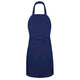 100% Spun Polyester / Navy Blue / 28x33 inch