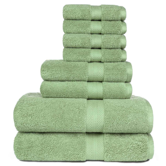 Heirloom Manor Sarajane, 8 Piece Bath Towel Set