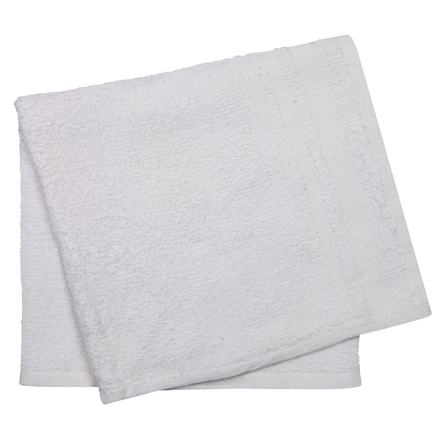 Bath Towel, 20x40 inch, Single Cam, 10 Single Pile, Hemmed, White