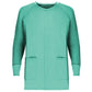 Unisex Warm Up Jacket, Metal Snap Closure, Long Set In Sleeve, Rib Cuffs, 2 Pockets