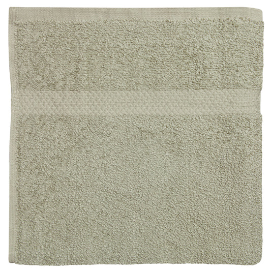 Premium Bath Towel, 22x44 inch, Vat Dyed, Dobby Border, Seafoam