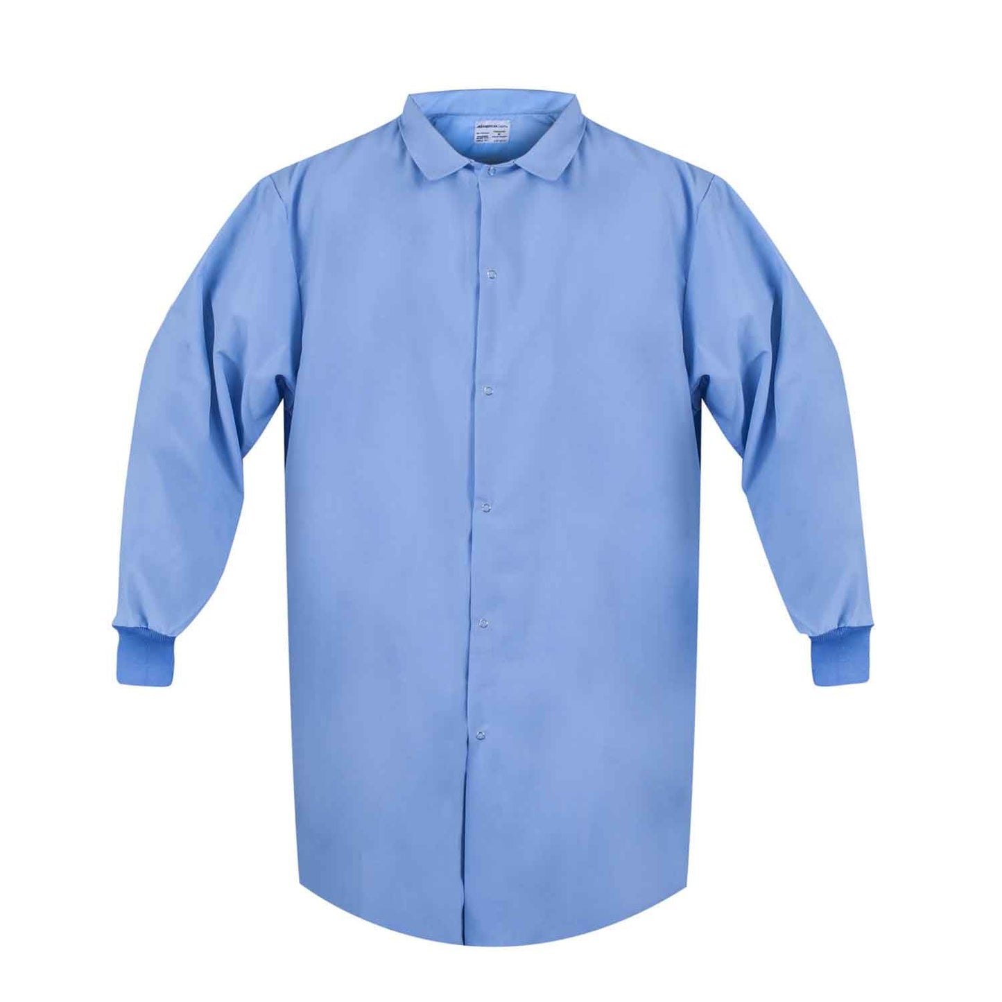 American Dawn | X-Small Light Blue Lab Coat With Long Sleeves And No Pockets