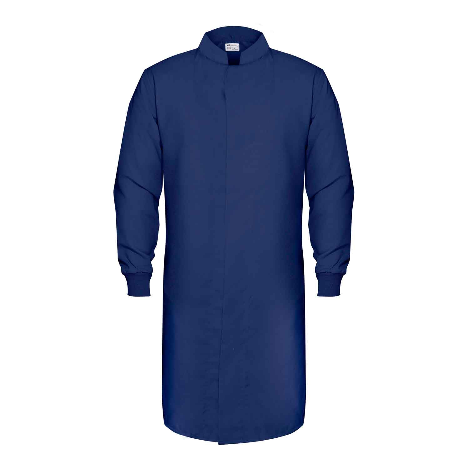American Dawn | X-Small Navy Blue Lab Coat With Long Sleeves And No Pockets