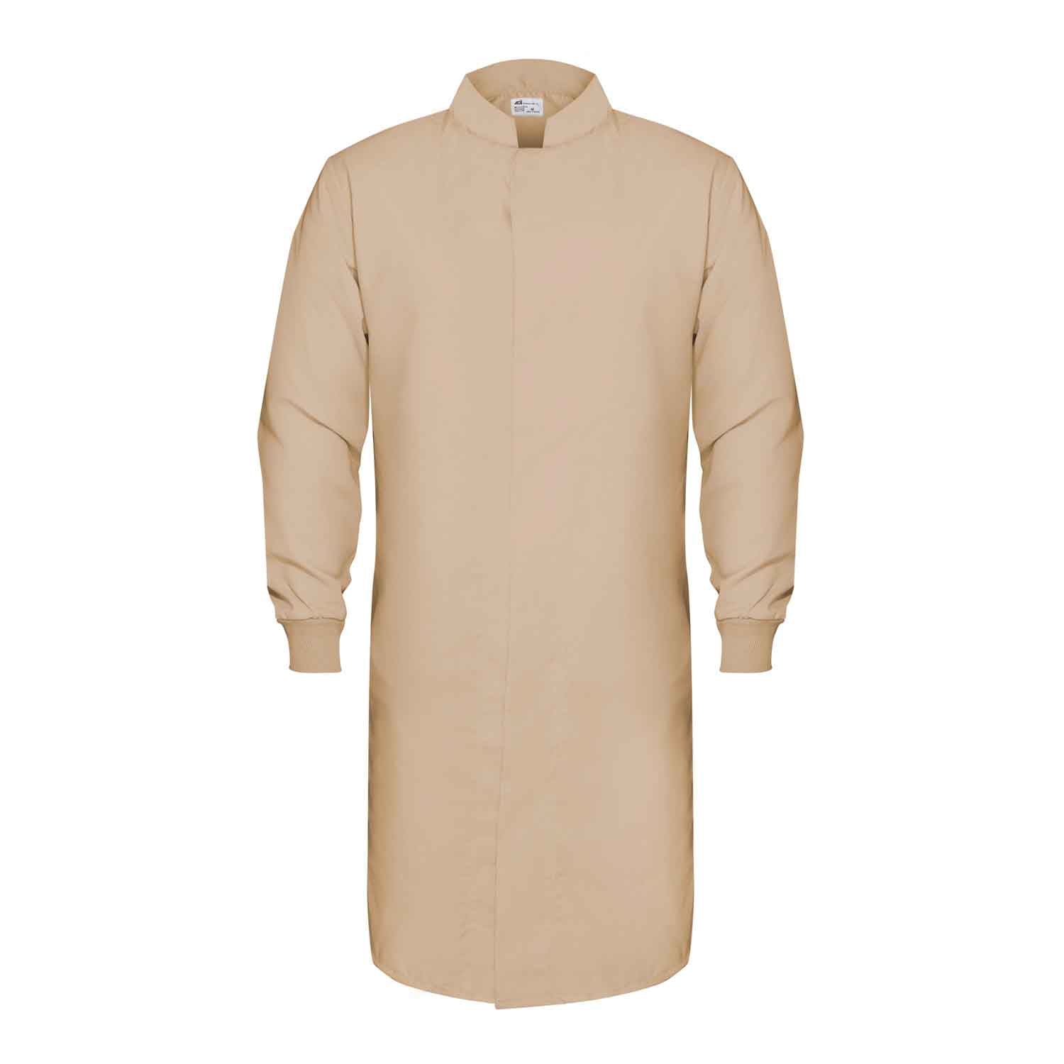 American Dawn | X-Small Tan Lab Coat With Long Sleeves And No Pockets