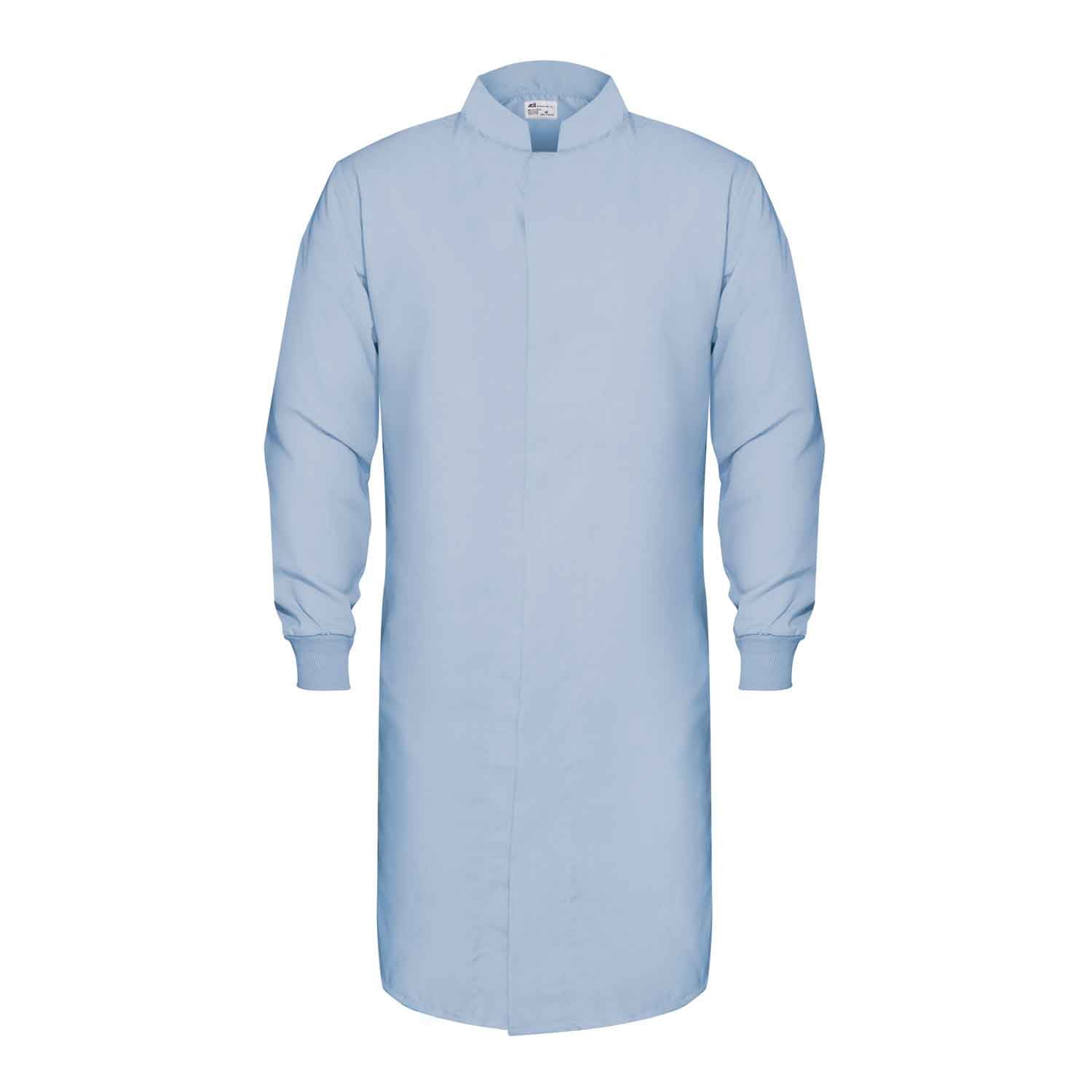 American Dawn | X-Large Wedgewood Blue Lab Coat With Long Sleeves And No Pockets