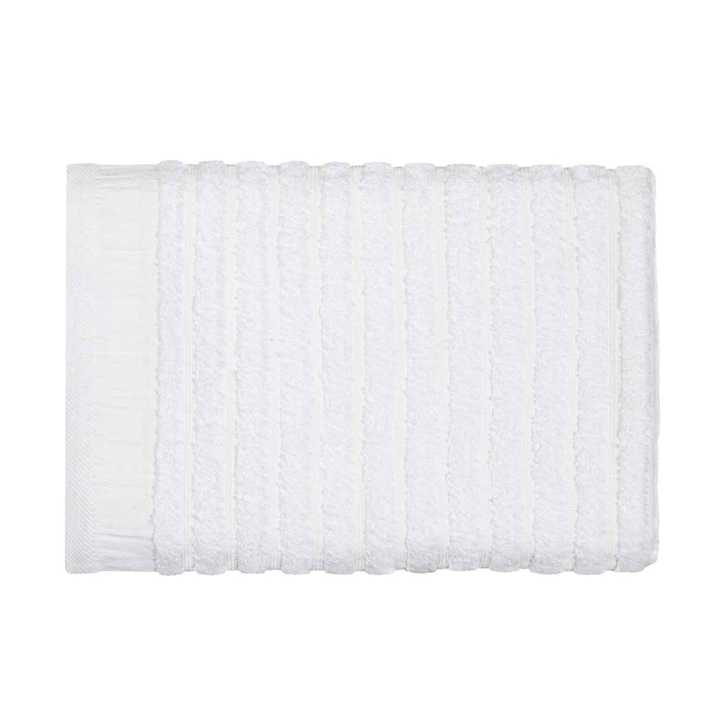 American Dawn | 24X50 Inch Pismo White Textured Hotel Towel | Pool Towel 