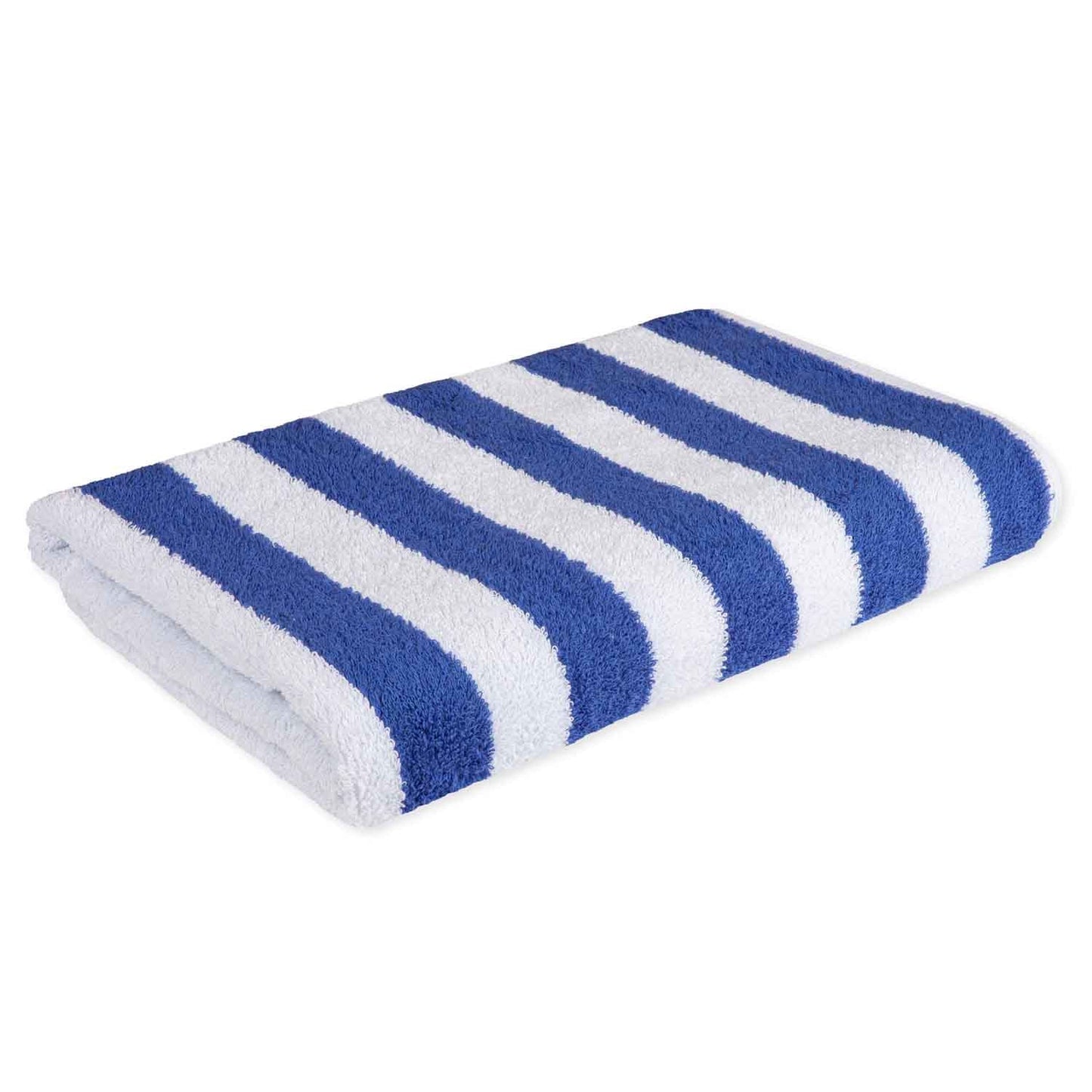 American Dawn | 30X60 Inch Cabana Stripe Blue With White Stripes Hotel Towel | Pool Towel 