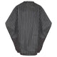 80% Polyester | 20% Cotton / Black With White Stripe / 45x50 inch