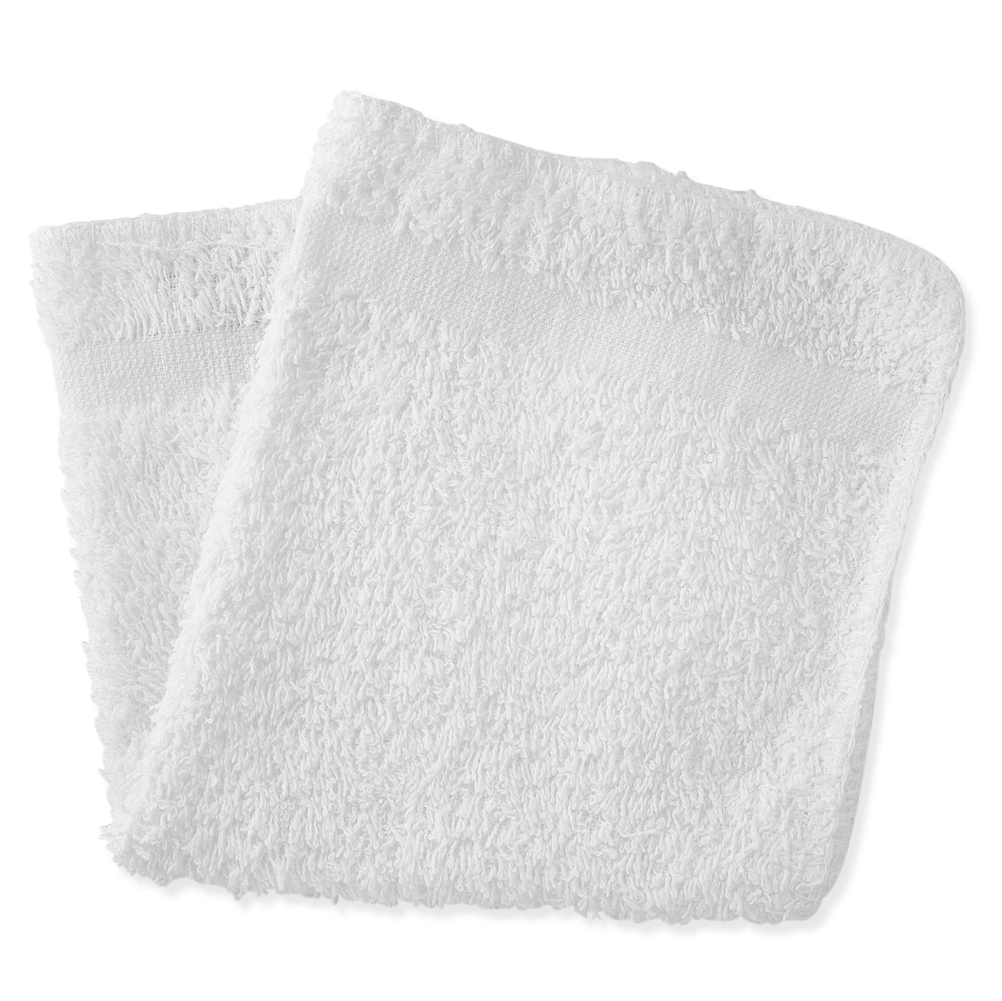 American Dawn | 12X12 Inch White With Single Cam Healthcare Towel | Wash Cloth