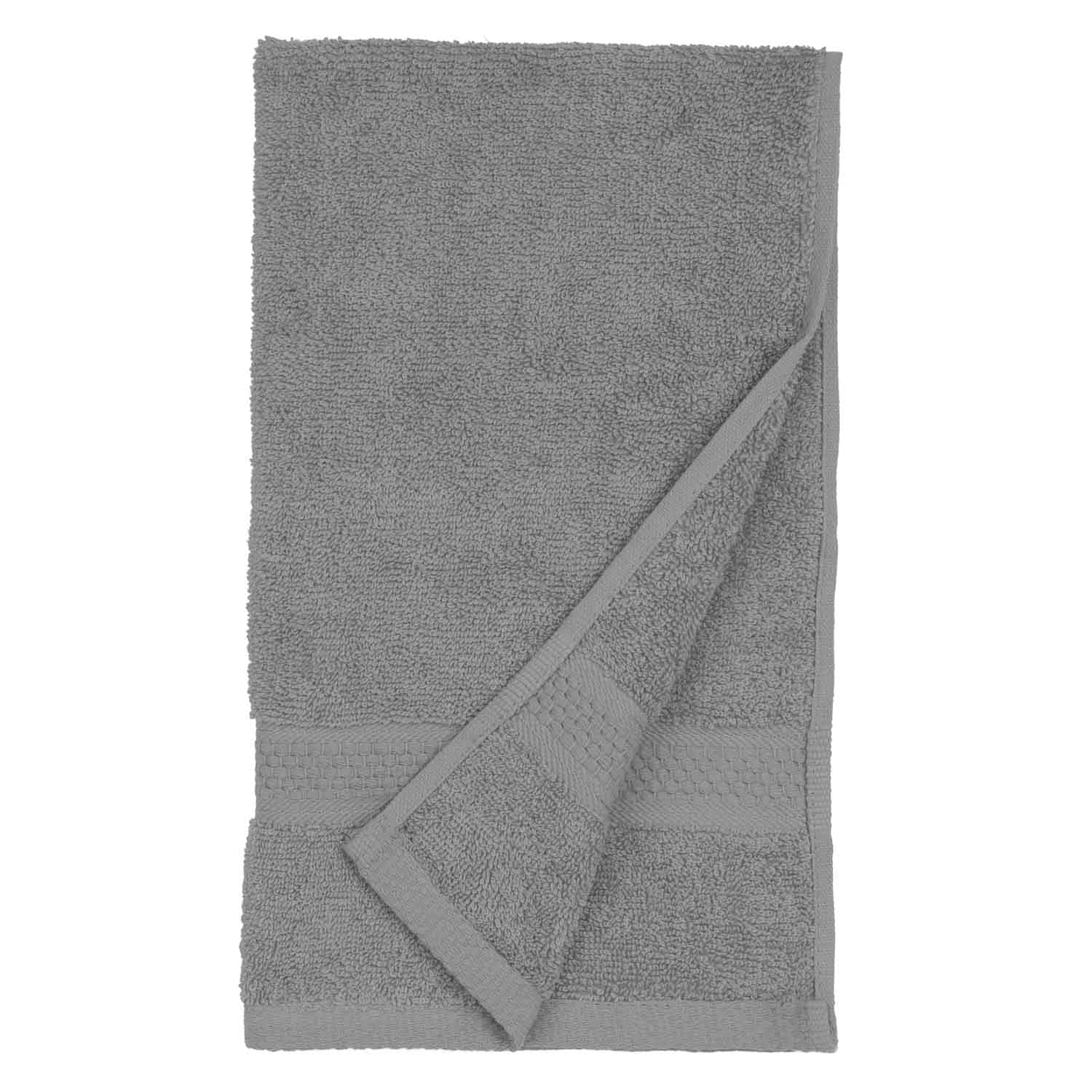 American Dawn | Jumbo 16X28 Inch Flannel Grey Car Wash Towel