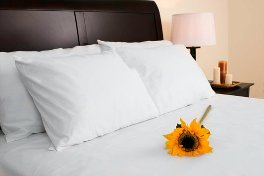 Sateen Villa Capri Fitted Bed Sheet,T300, White, 24 pcs/pk