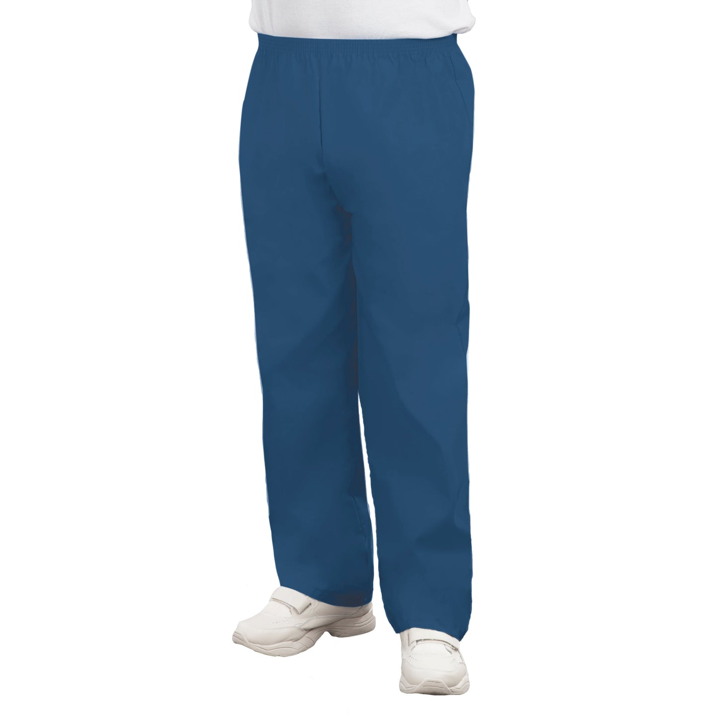 American Dawn | Navy Blue 3X-Large Patient Bottoms | Pajama Pant With No Pockets And Fly Opening