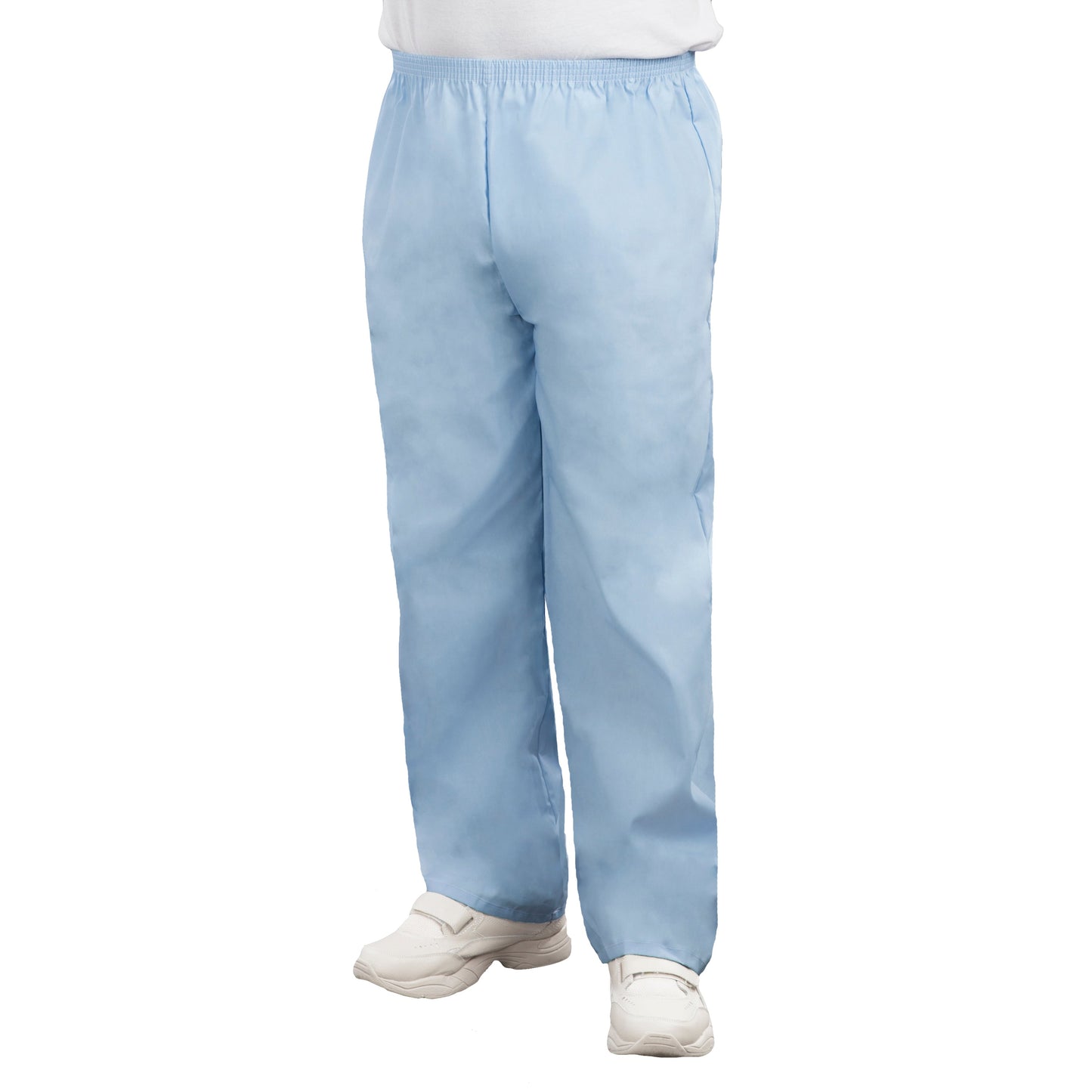 American Dawn | Light Blue X-Large Patient Bottoms | Pajama Pant With No Pockets And Fly Opening