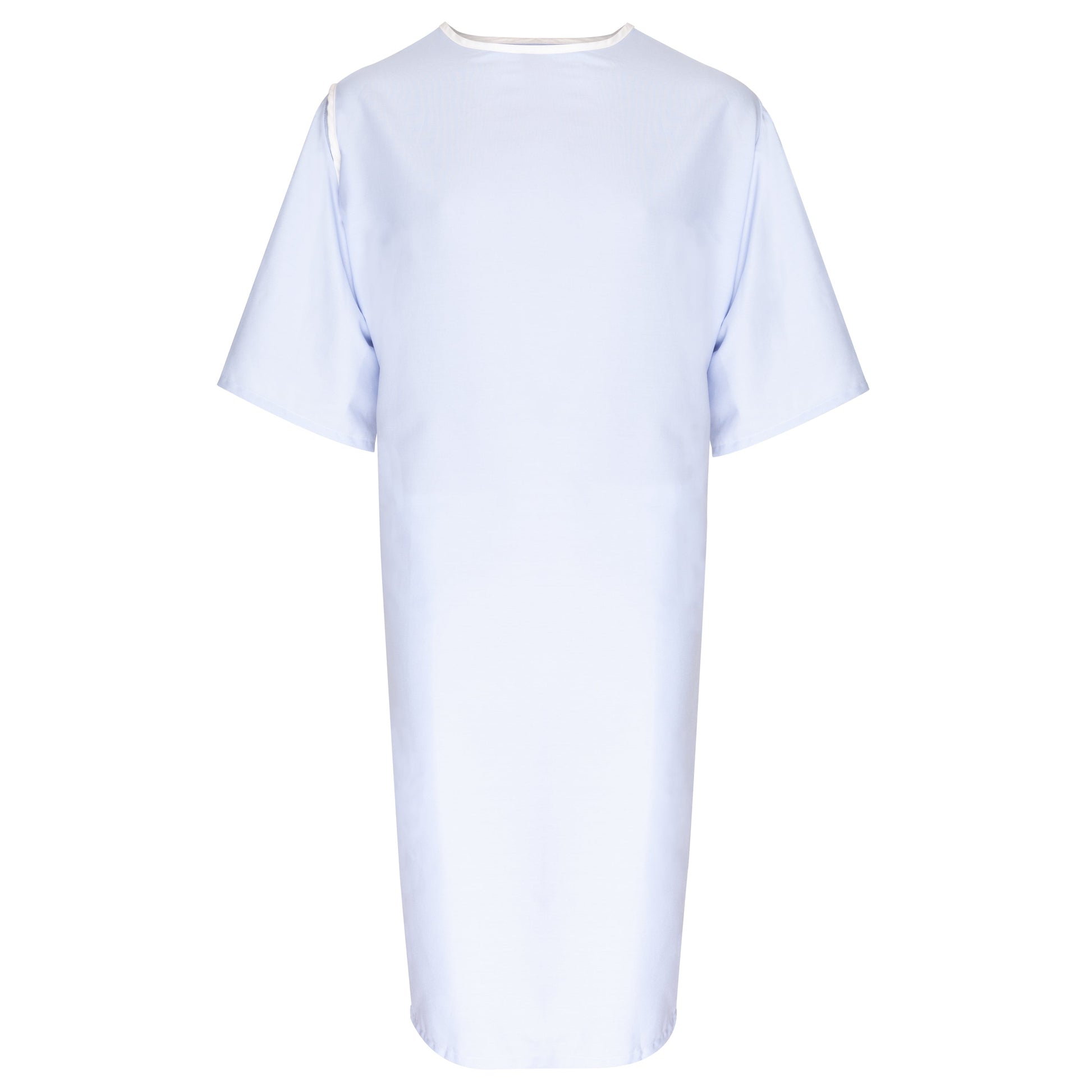 American Dawn | Osfa Light Blue Patient Gown With Short Sleeves And