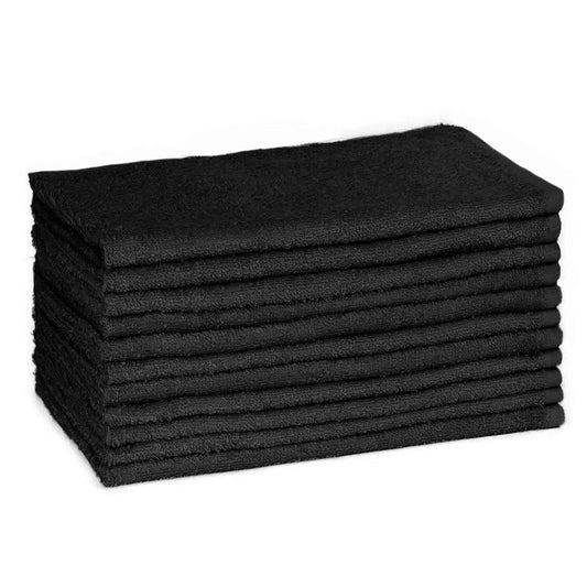 American Dawn | Black 15X25 Inch Magna Salon Towels