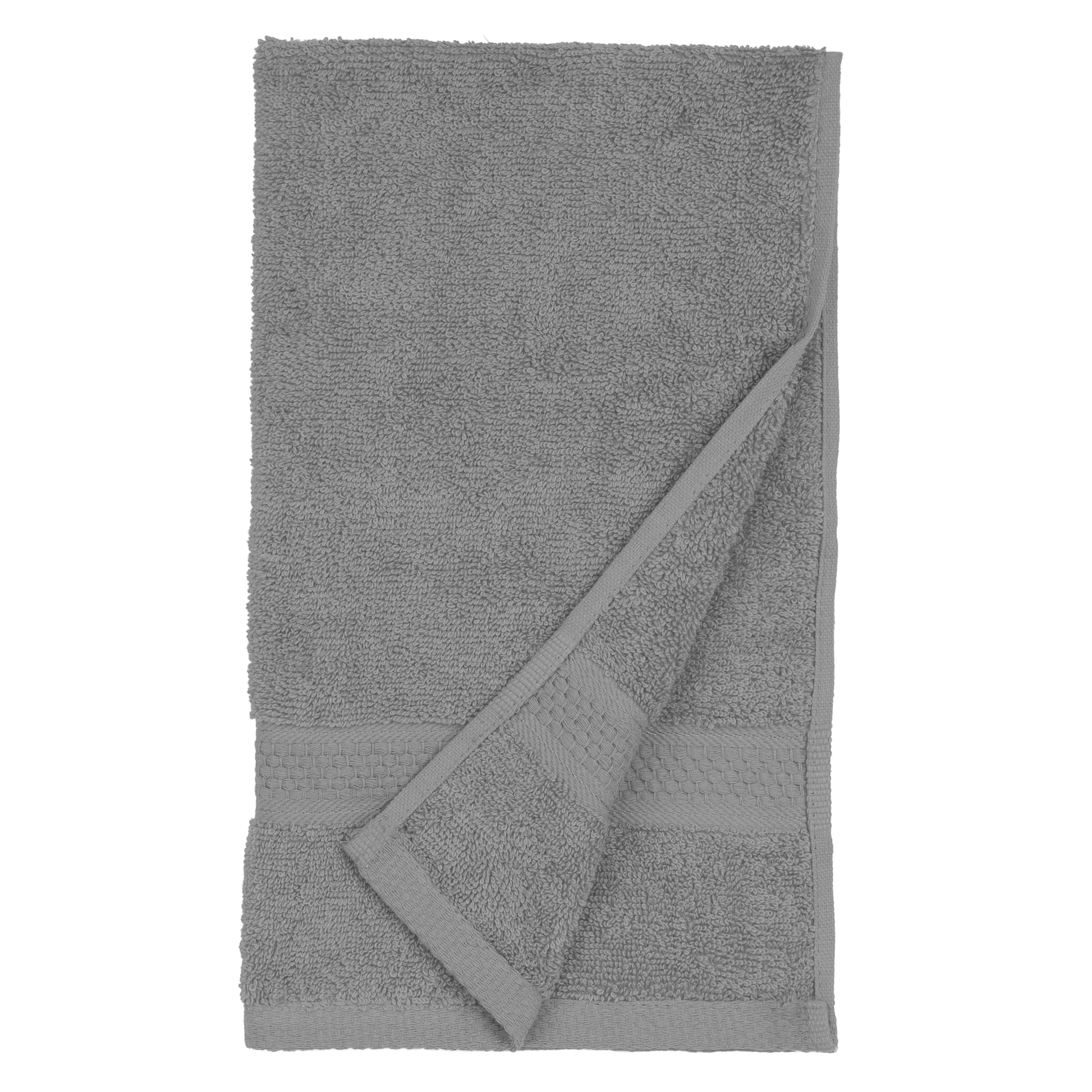 American Dawn | Jumbo 16X28 Inch Flannel Grey Salon Towel