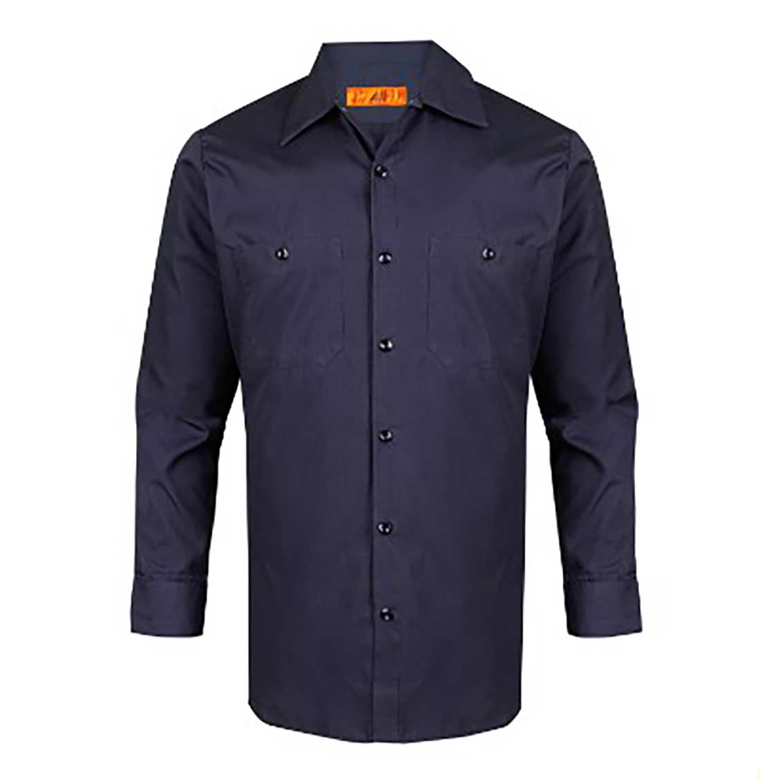 American Dawn | 2X-Large Navy Blue Work Shirt With Long Sleeves And 2 Pockets
